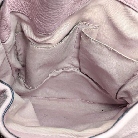 SOLD Coach Pink Pebbled Leather Madison Phoebe Hobo Shoulder Bag F35723 READ - Picture 11 of 12